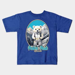 Bear Ski Peek'n Peak Adventure Kids T-Shirt